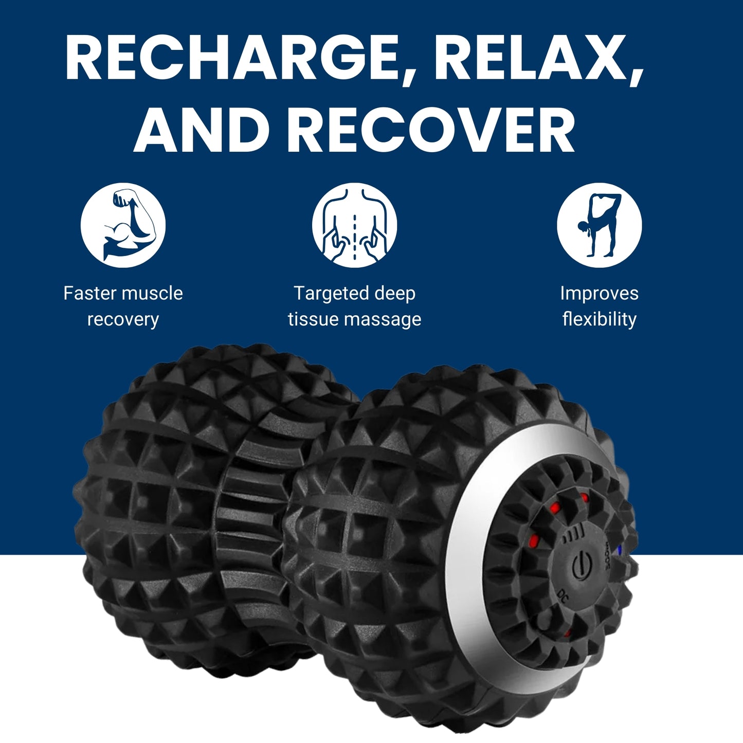 Oscilix® Vibrating Foam Roller for Muscle Recovery